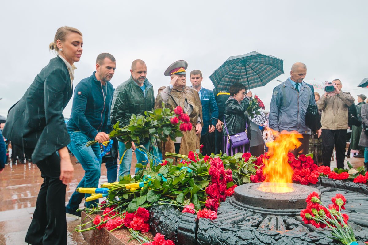 Дождь не помешал Дождь не помешал