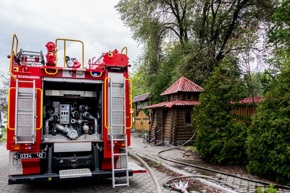В результате возгорания никто не пострадал В результате возгорания никто не пострадал