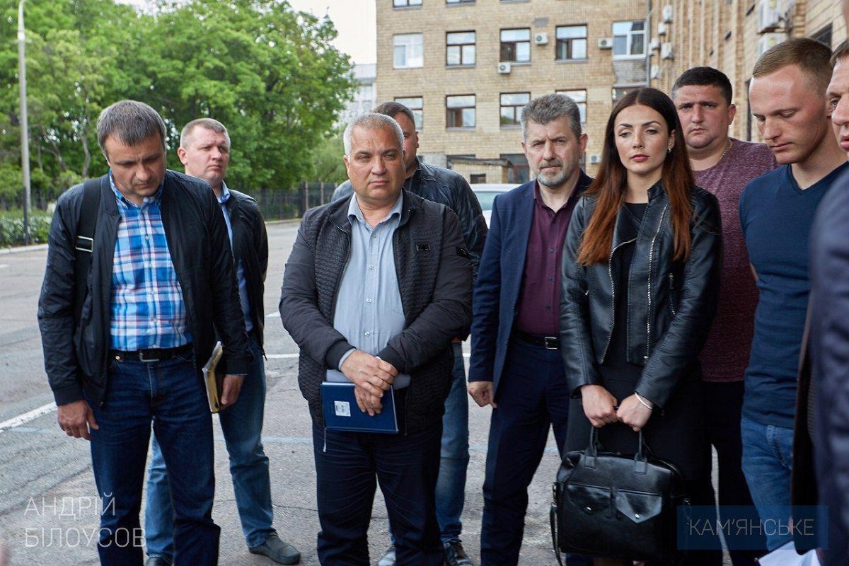 В Каменском начали активно косить траву 2