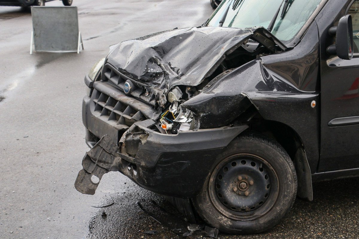 В результате аварии пострадала женщина-пассажир Fiat