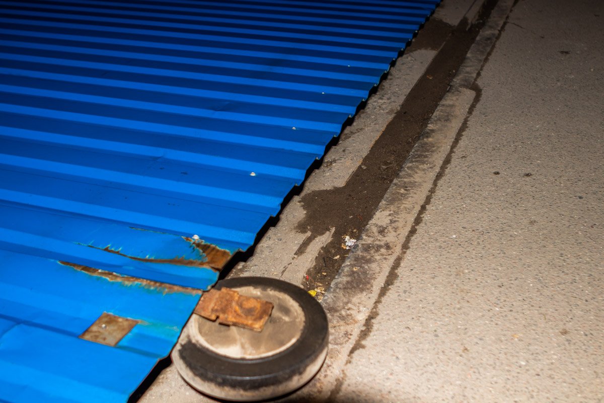 Конструкция "слетела" с места 