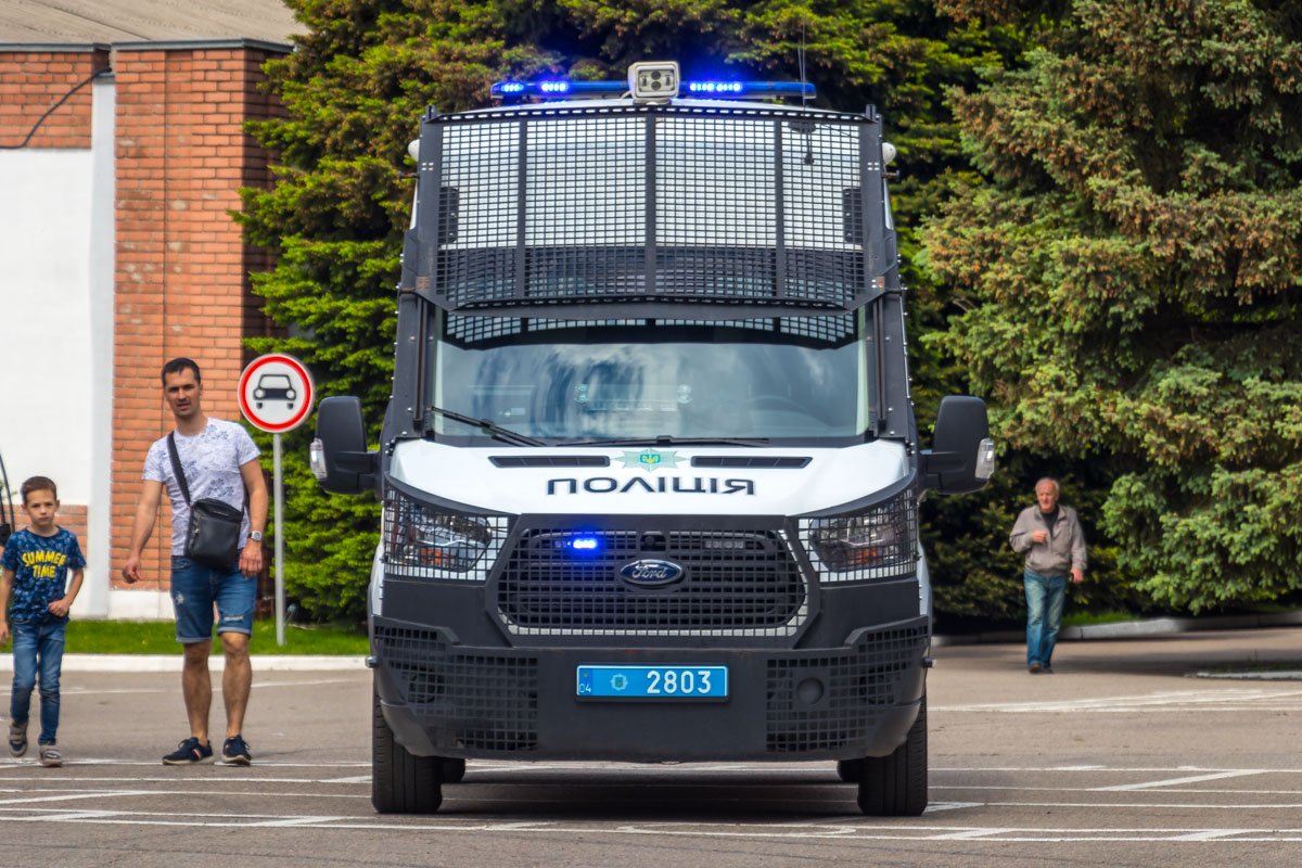 Полицейский Ford Transit 