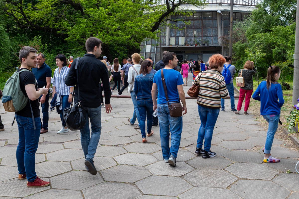 Некоторые побывали в ботсаду впервые Некоторые побывали в ботсаду впервые