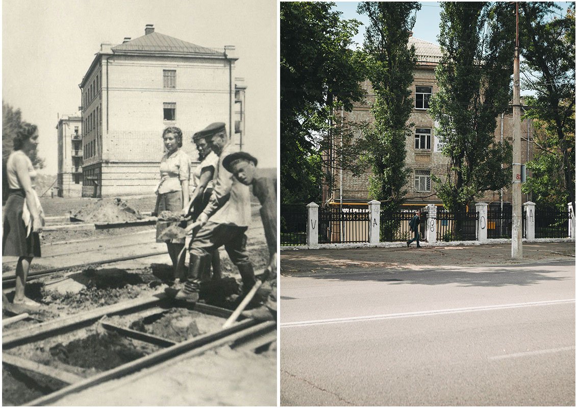 Общежитие ДНУ тогда и сейчас