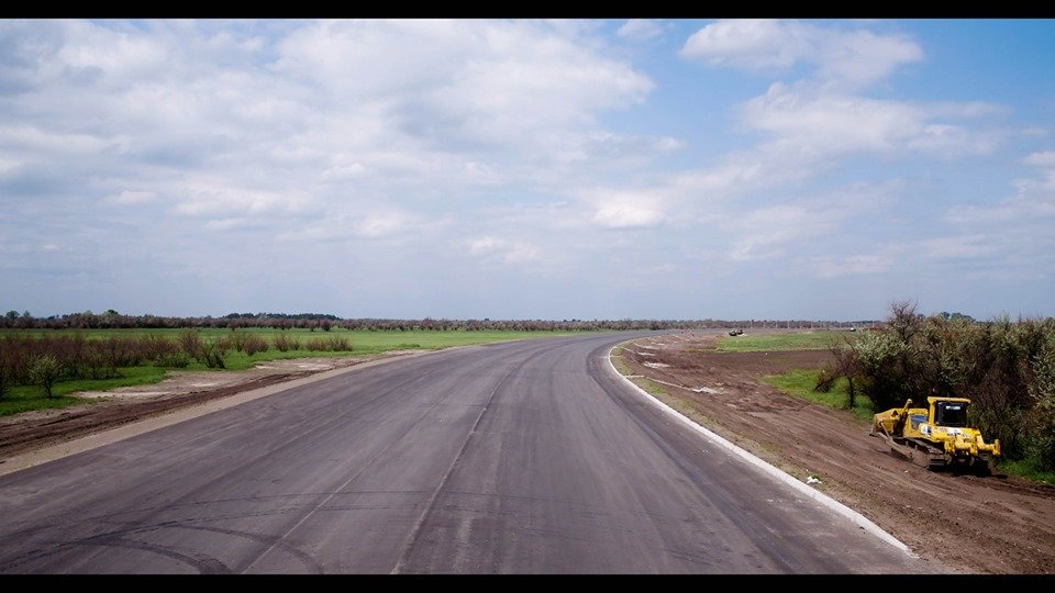 Построили 11 километров трассы