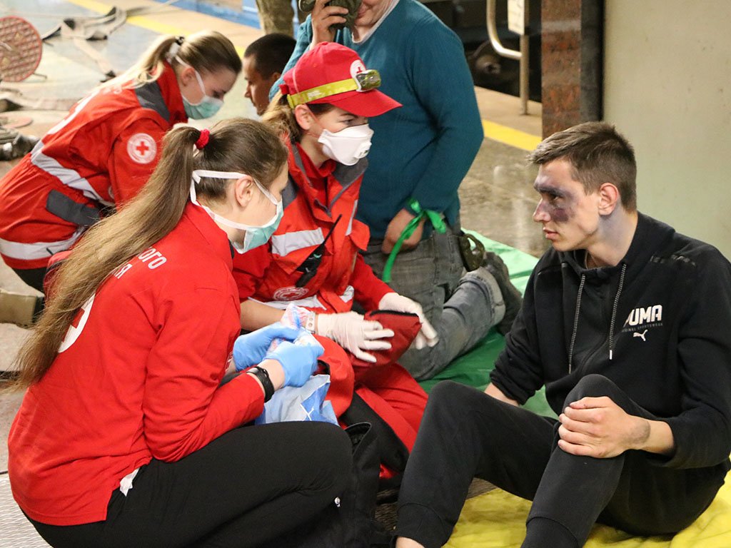 Всем пострадавшим оказали первую помощь 