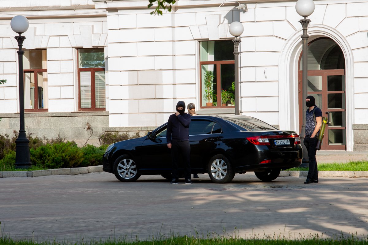 Группа террористов пыталась дестабилизировать ситуацию в городе 