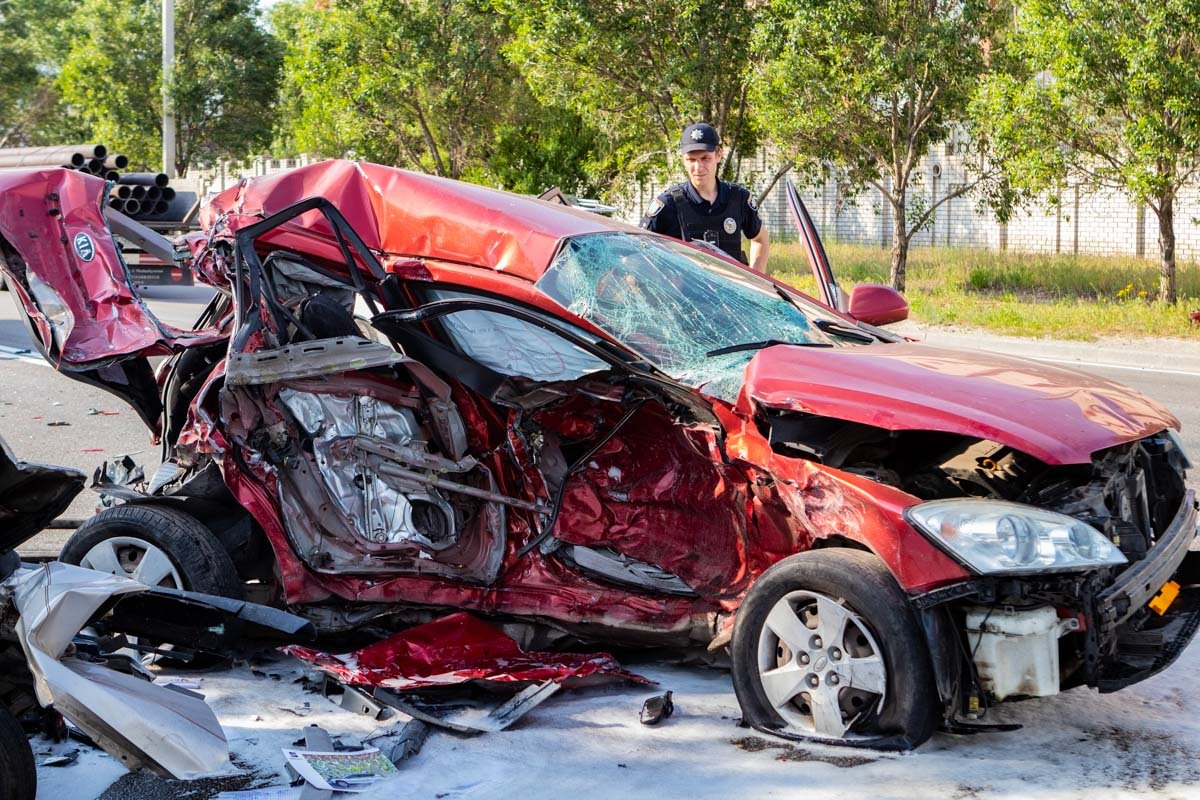 Водителя KIA госпитализировали Водителя KIA госпитализировали