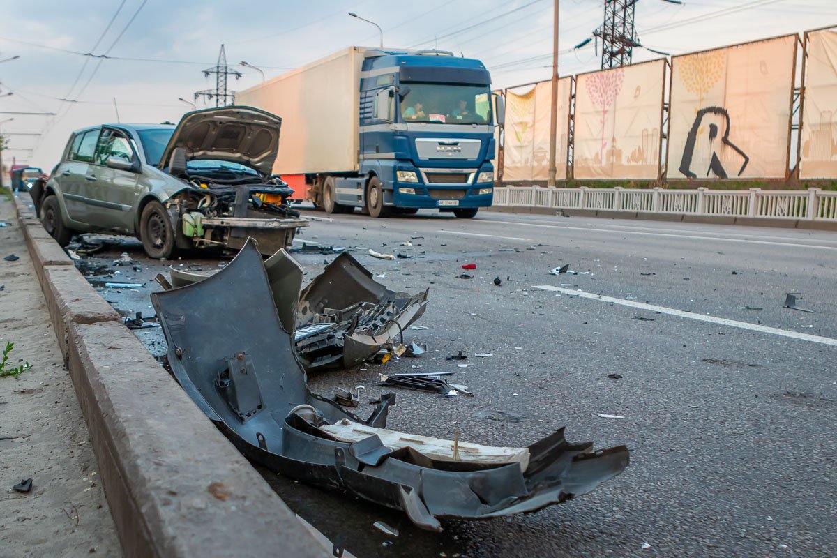 Образовалась большая пробка 