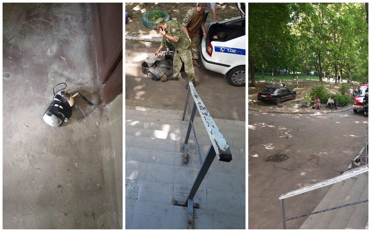 Жители квартиры №107 обнаружили у себя под дверью сверток неизвестного происхождения