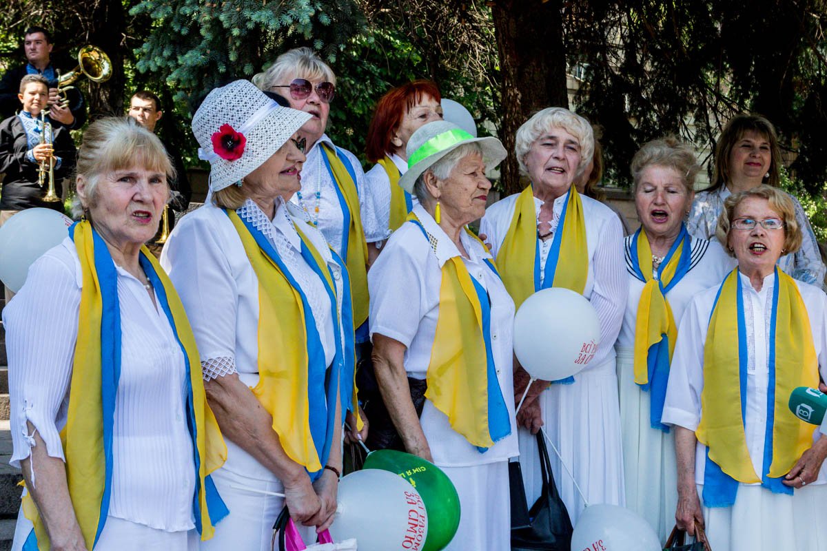 Главная идея парада - показать важность ценностей традиционной украинской семьи