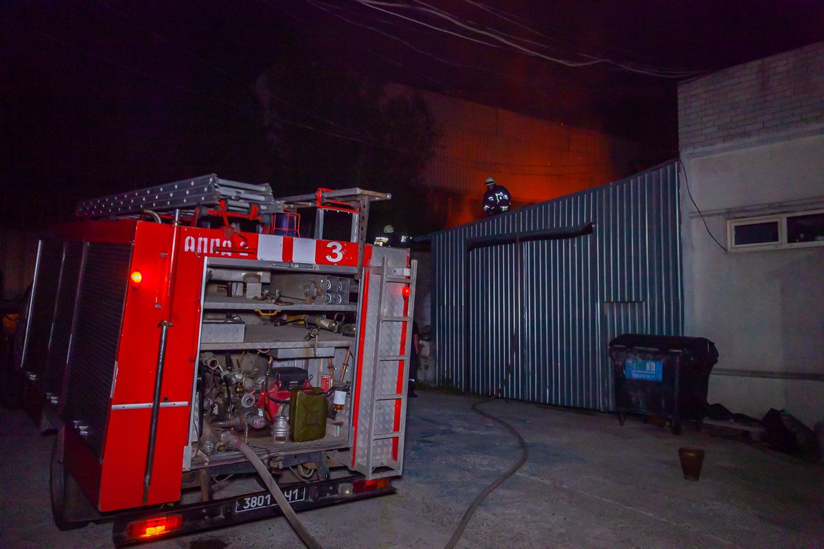 Пришлось подбираться к огню с другого предприятия