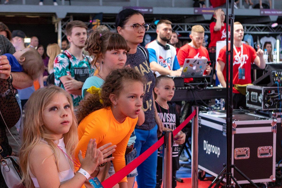 У каждого участника была своя группа поддержки