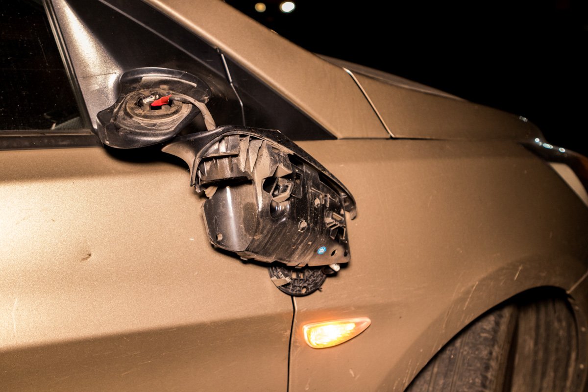 Авария произошла примерно в 22:05