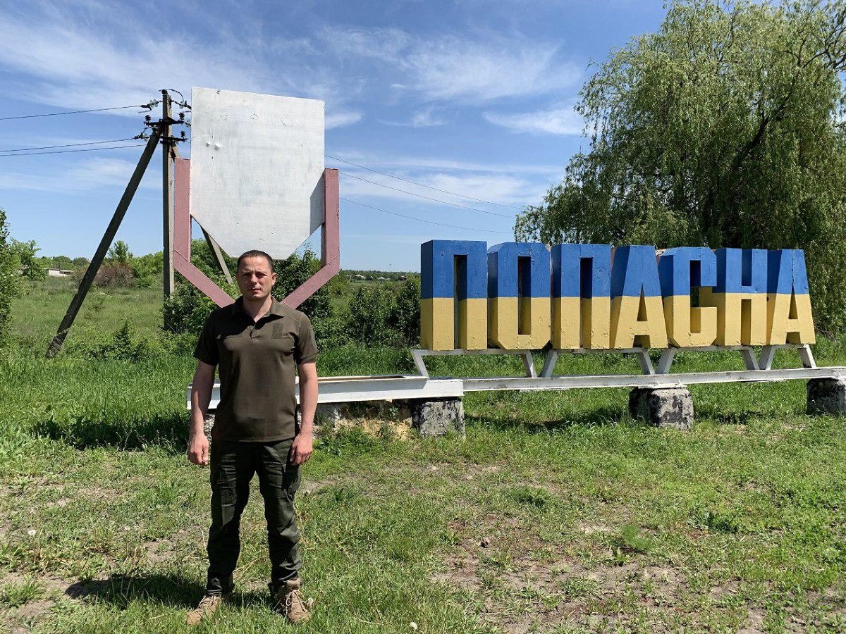 Мэр Каменского в очередной раз побывал на передовой 2