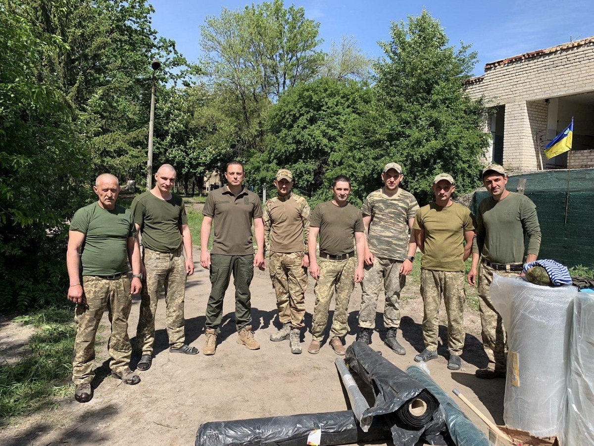 Мэр Каменского в очередной раз побывал на передовой 3