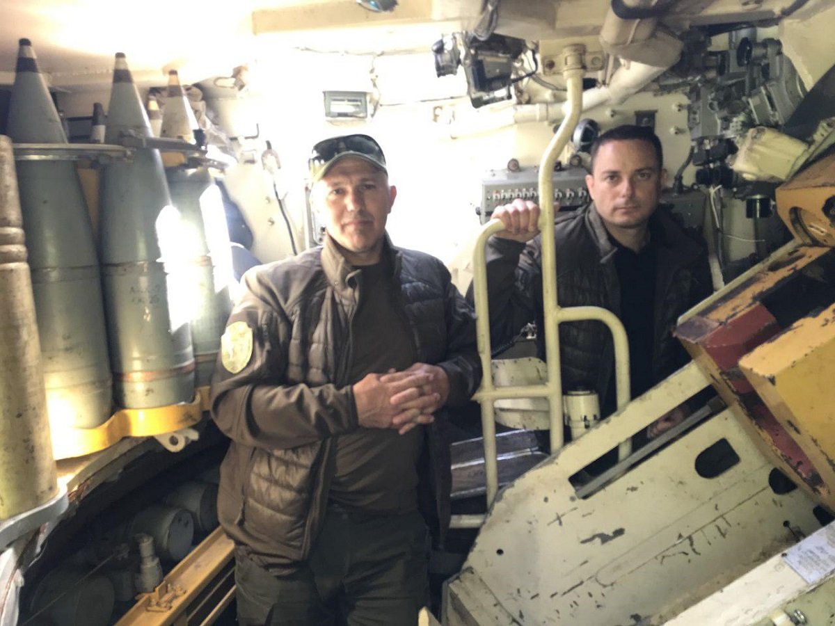 Мэр Каменского в очередной раз побывал на передовой 4