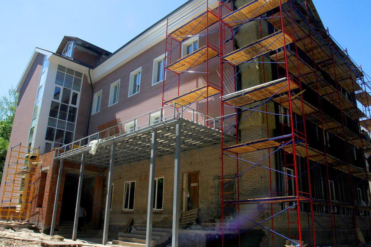 Строительство хосписа продолжается Строительство хосписа продолжается