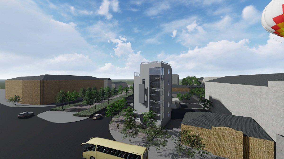 В центре Днепра планируют построить два новых офисных здания В центре Днепра планируют построить два новых офисных здания