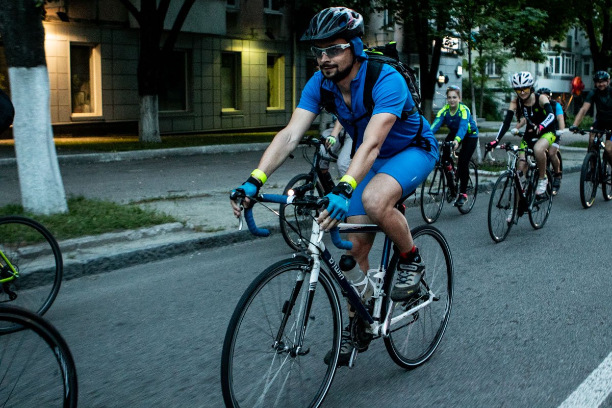 На пробег отправились не только спортсмены, но и любители 