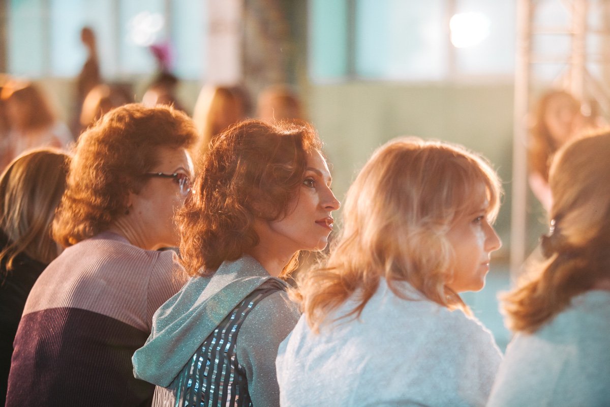 Увлеченные зрители