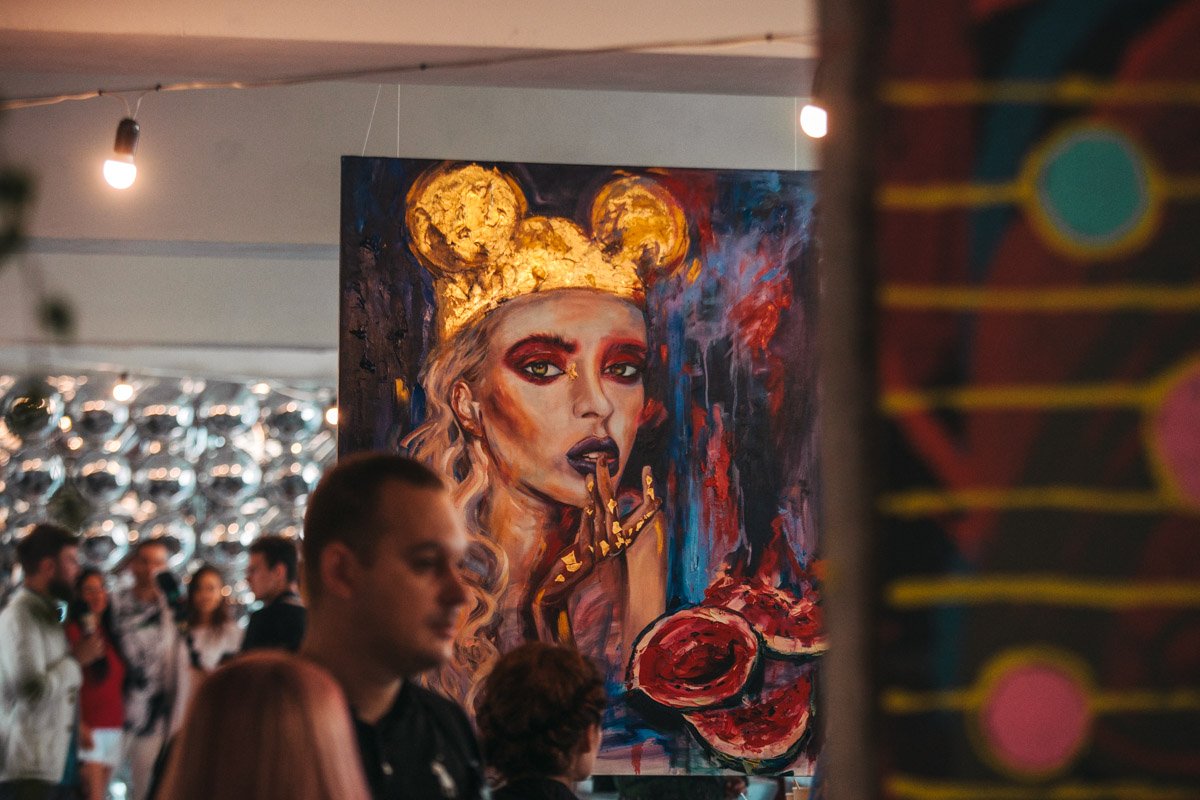 Картины, которые вы можете приобрести на неделе моды 