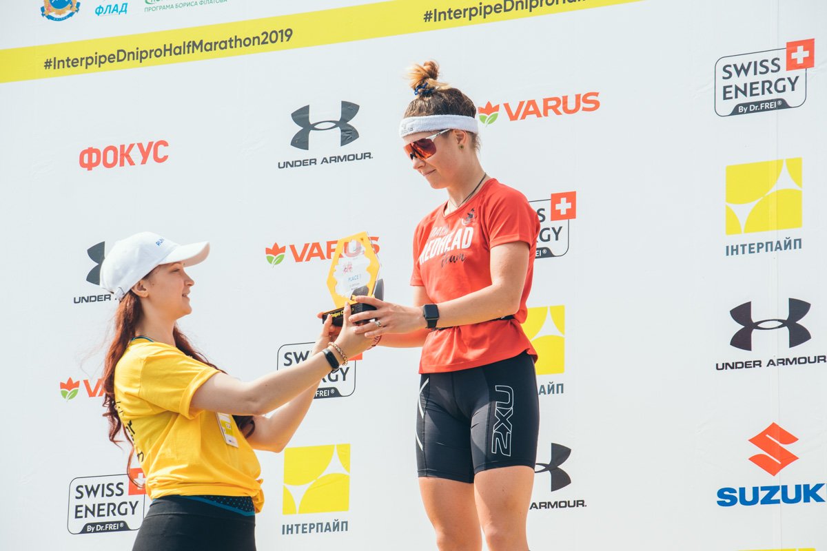 Из женщин самой быстрой жительницей Днепра стала Инна Рыжик