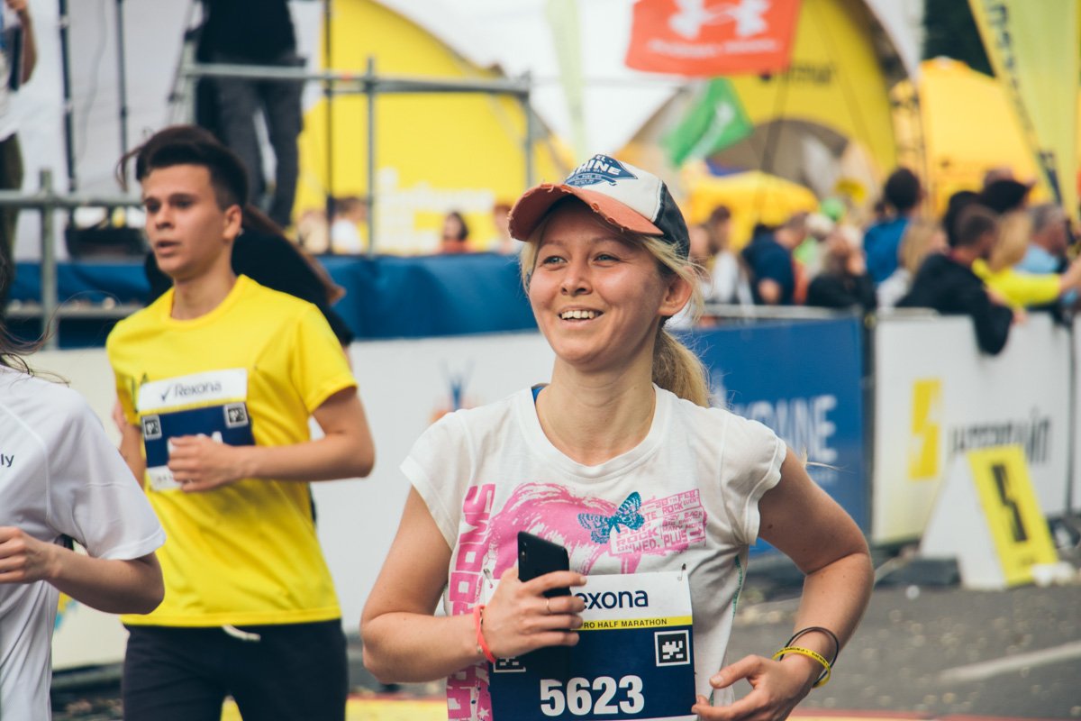 Счастливые финишеры 