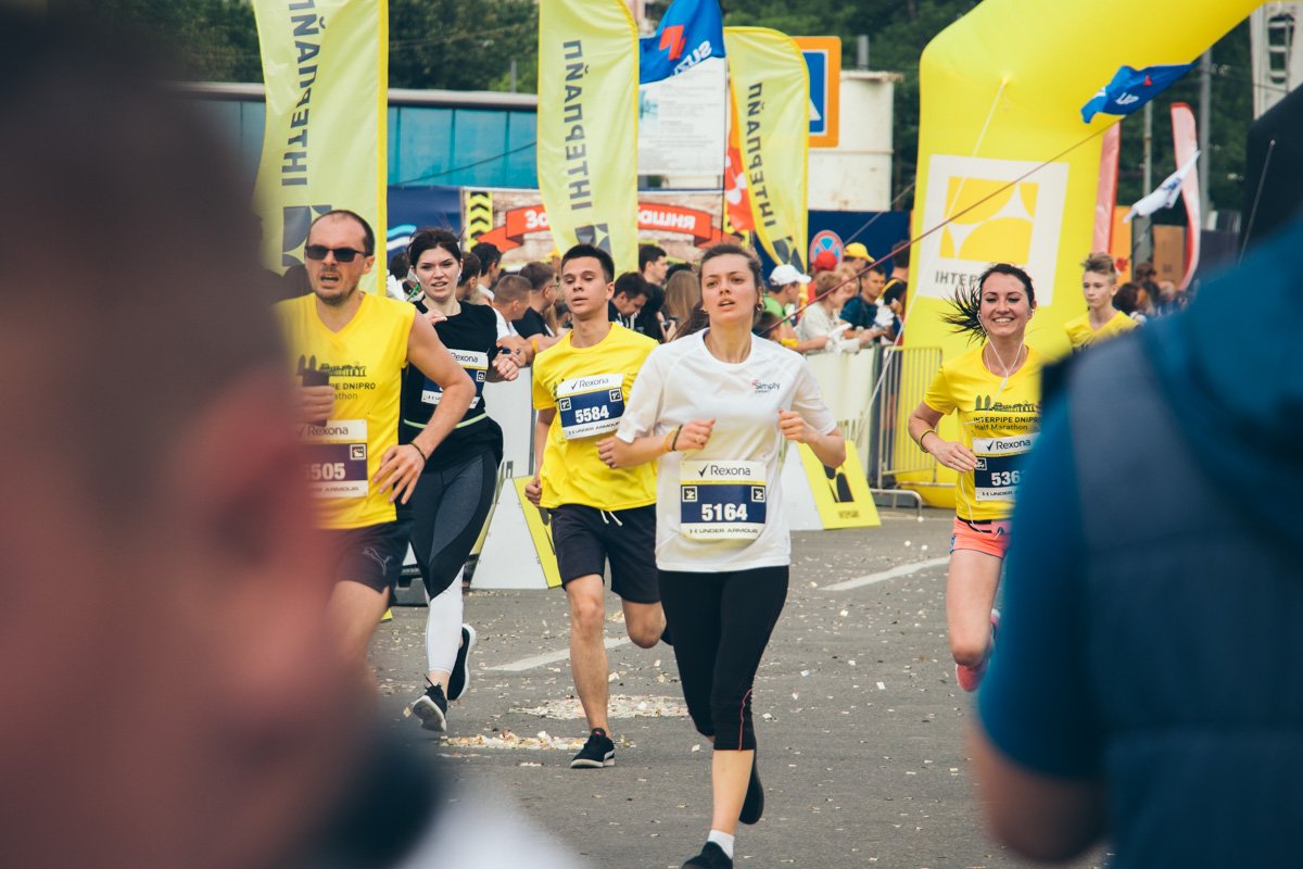 Также в рамках марафона прошел командный забег 4х21 км и эстафета 4х5 км