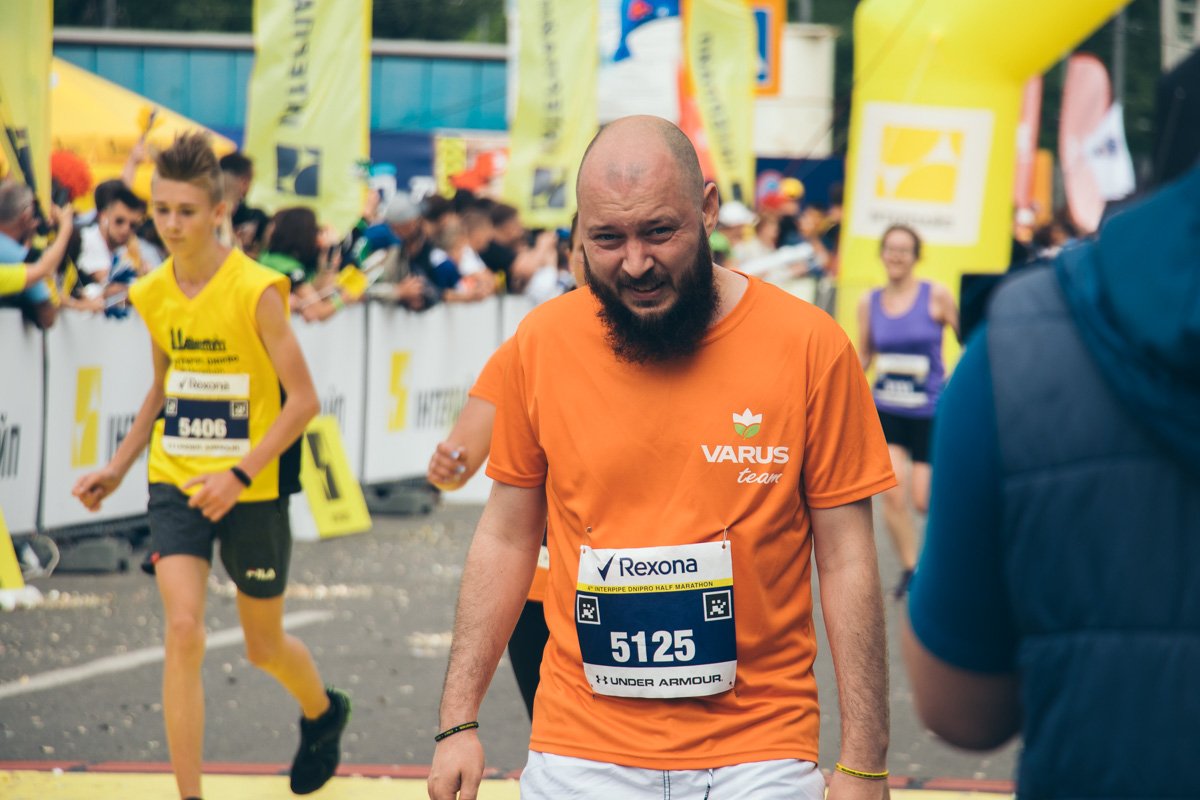 Коллектив Varus также принимали участие в забеге 