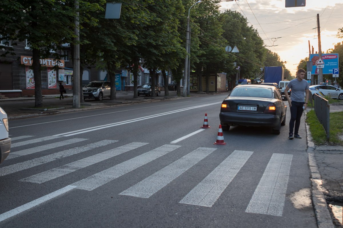 На месте работают патрульные 