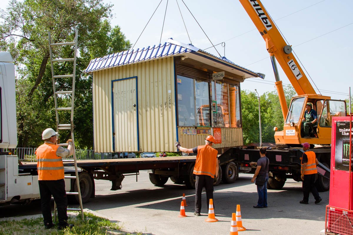 Владельца лотка предупредили о грядущем демонтаже еще 10 апреля