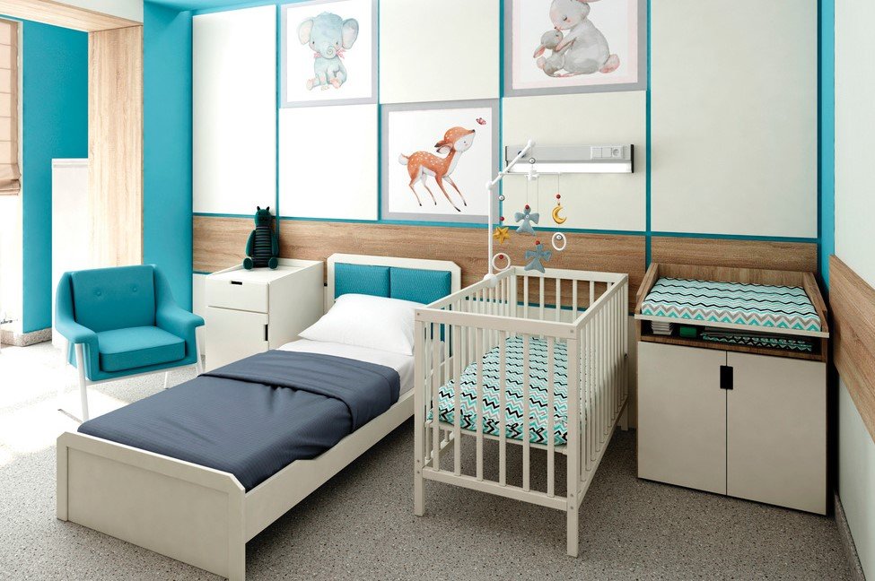 Такими будут палаты в обновленной детской больнице