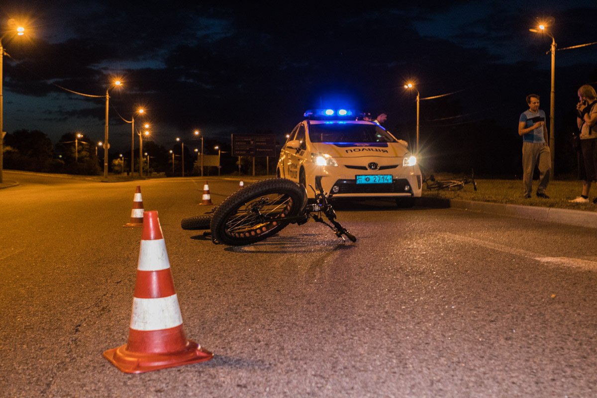 Драйвера двухколесного госпитализировали