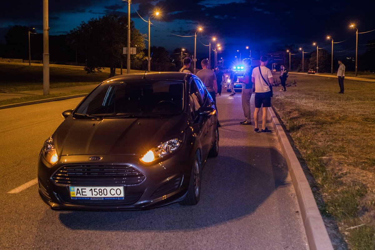 Авария случилась примерно в 19:50