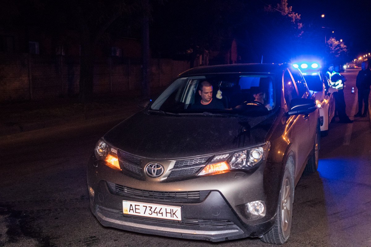 Авария произошла примерно в 21:40