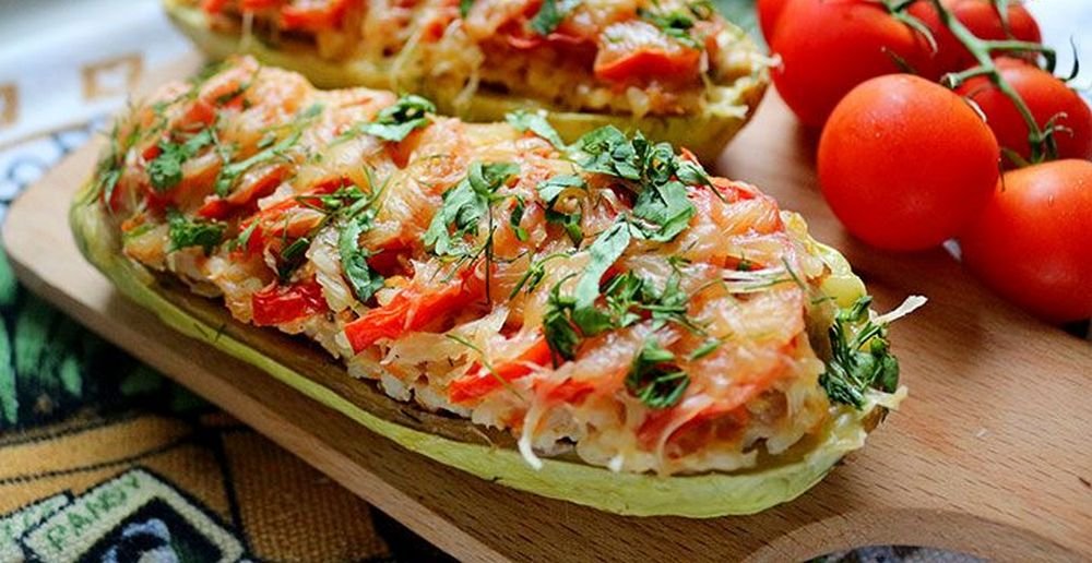 Полезные и вкусные рецепты: как приготовить лодочки из кабачков в духовке с фаршем 1