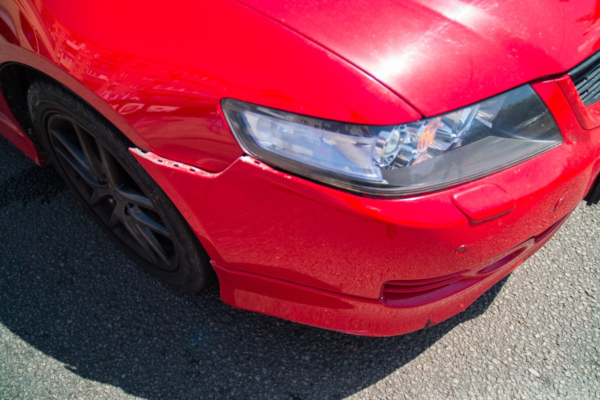 Повреждения Honda