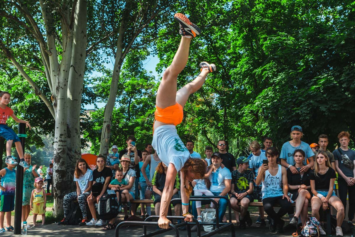 Атлеты показывали все свои навыки Атлеты показывали все свои навыки