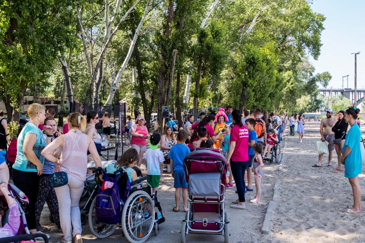 Мероприятие посетили много детей и взрослых