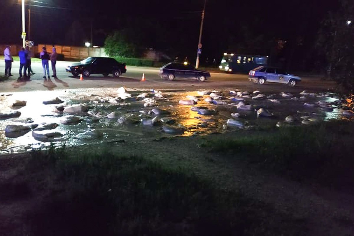 Водителя грузовика задержали Водителя грузовика задержали