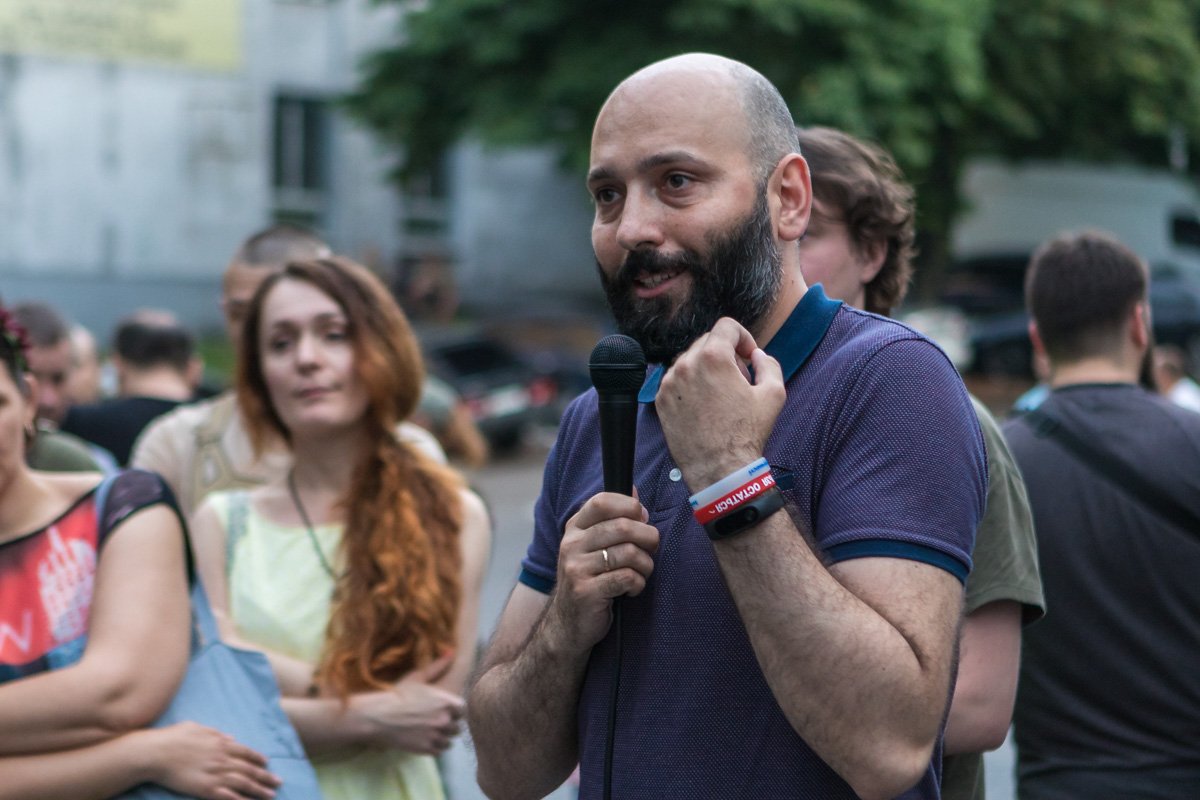 Акцию протеста посетили многие городские активисты Акцию протеста посетили многие городские активисты