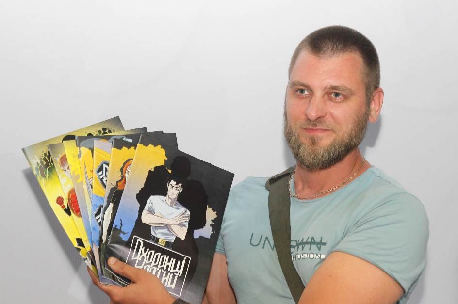 В Днепре презентовали первый в Украине комикс, посвященный АТОшникам 6