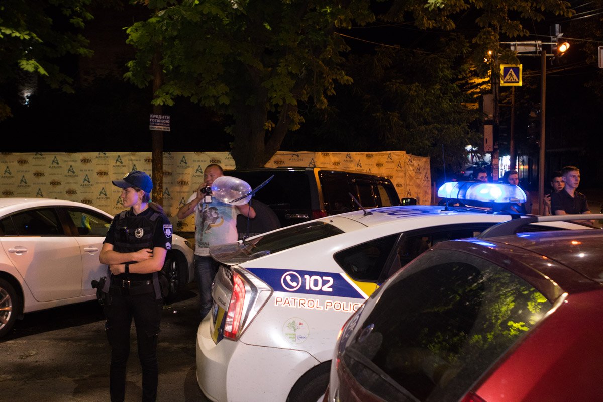 На месте была достаточно напряженная атмосфера