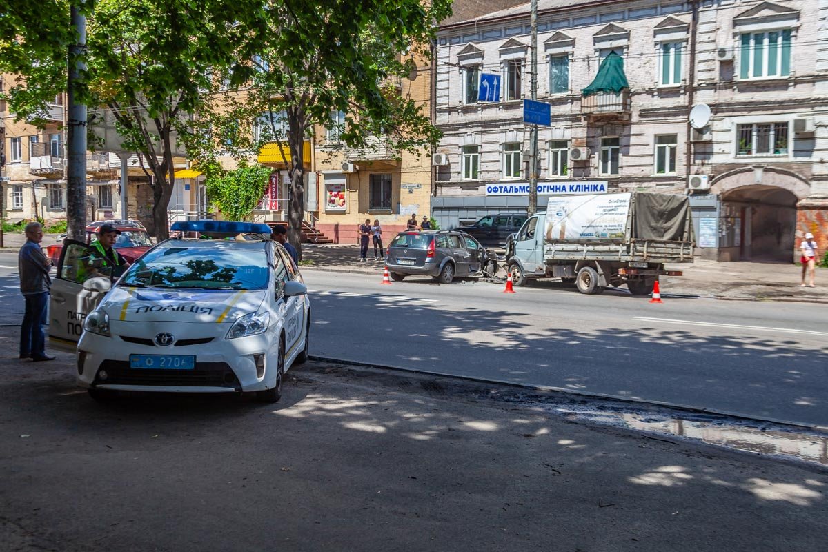 Патрульный экипаж уже на месте