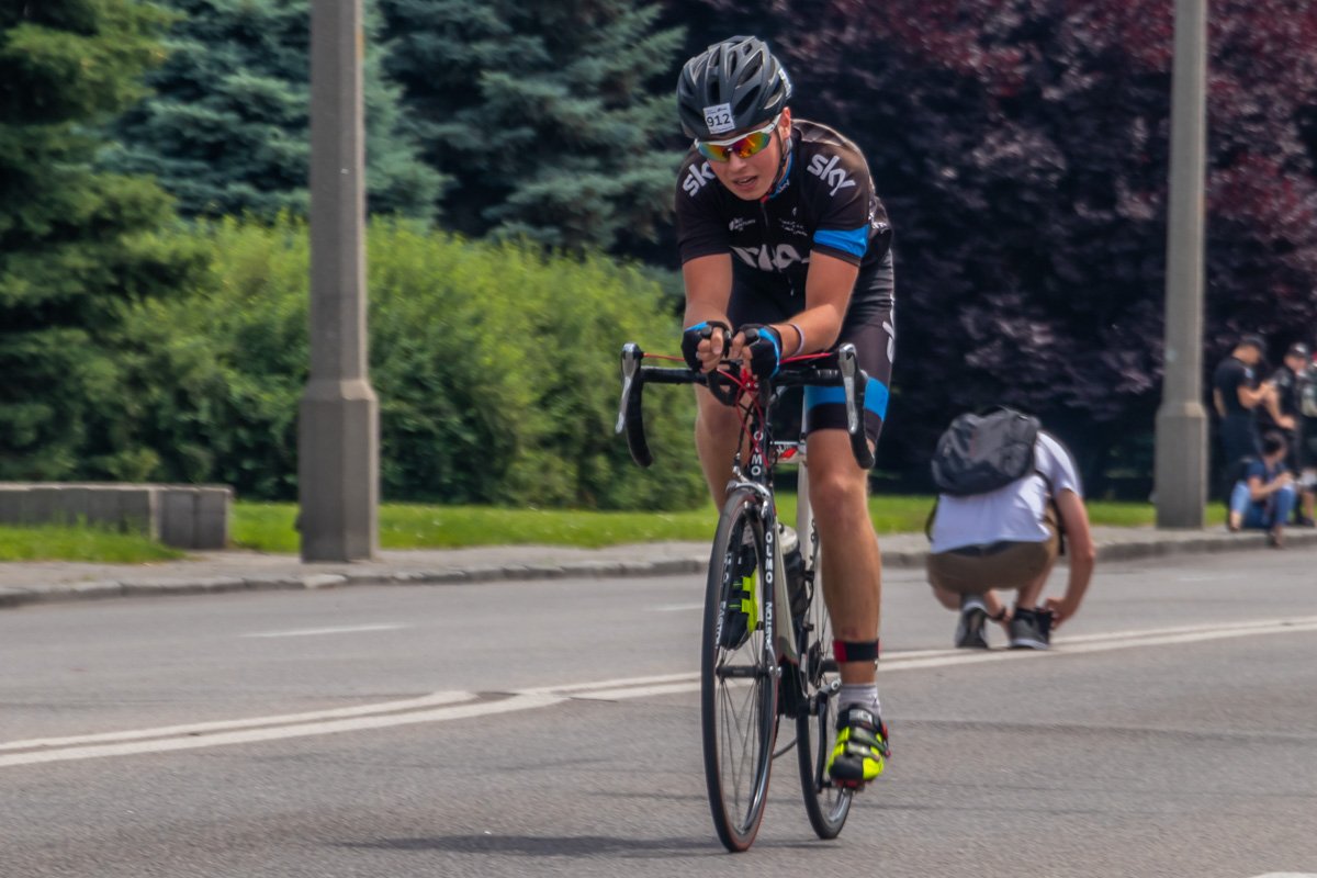 Также проходила и велосипедная эстафета Также проходила и велосипедная эстафета