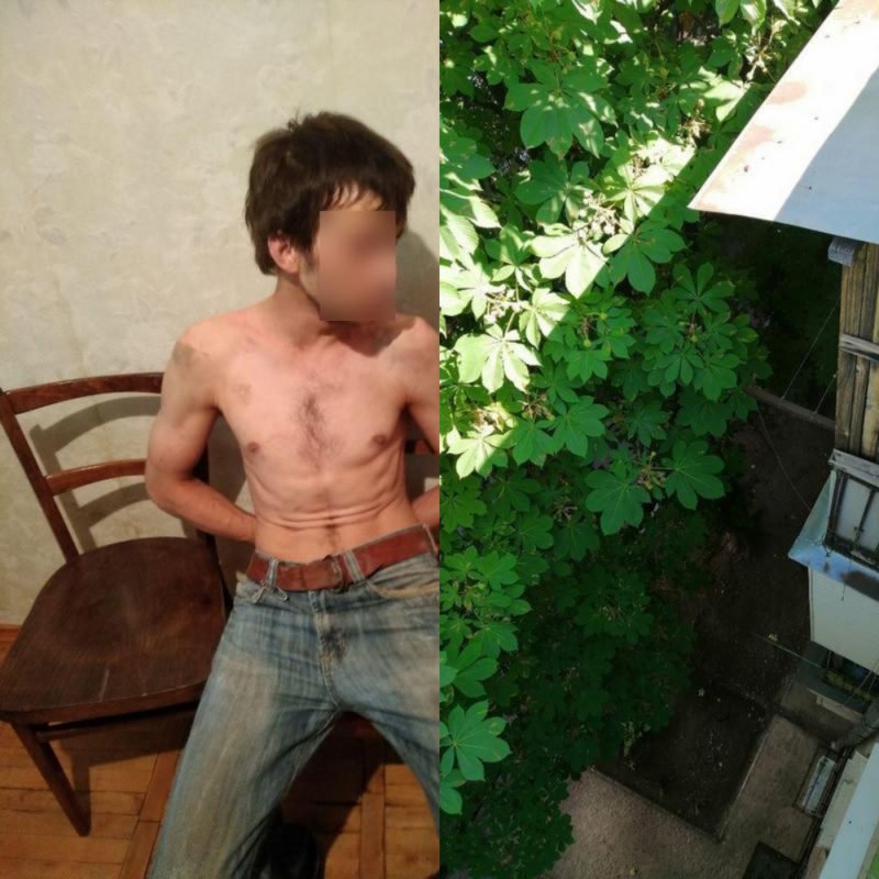 Залез в квартиру через крышу Залез в квартиру через крышу