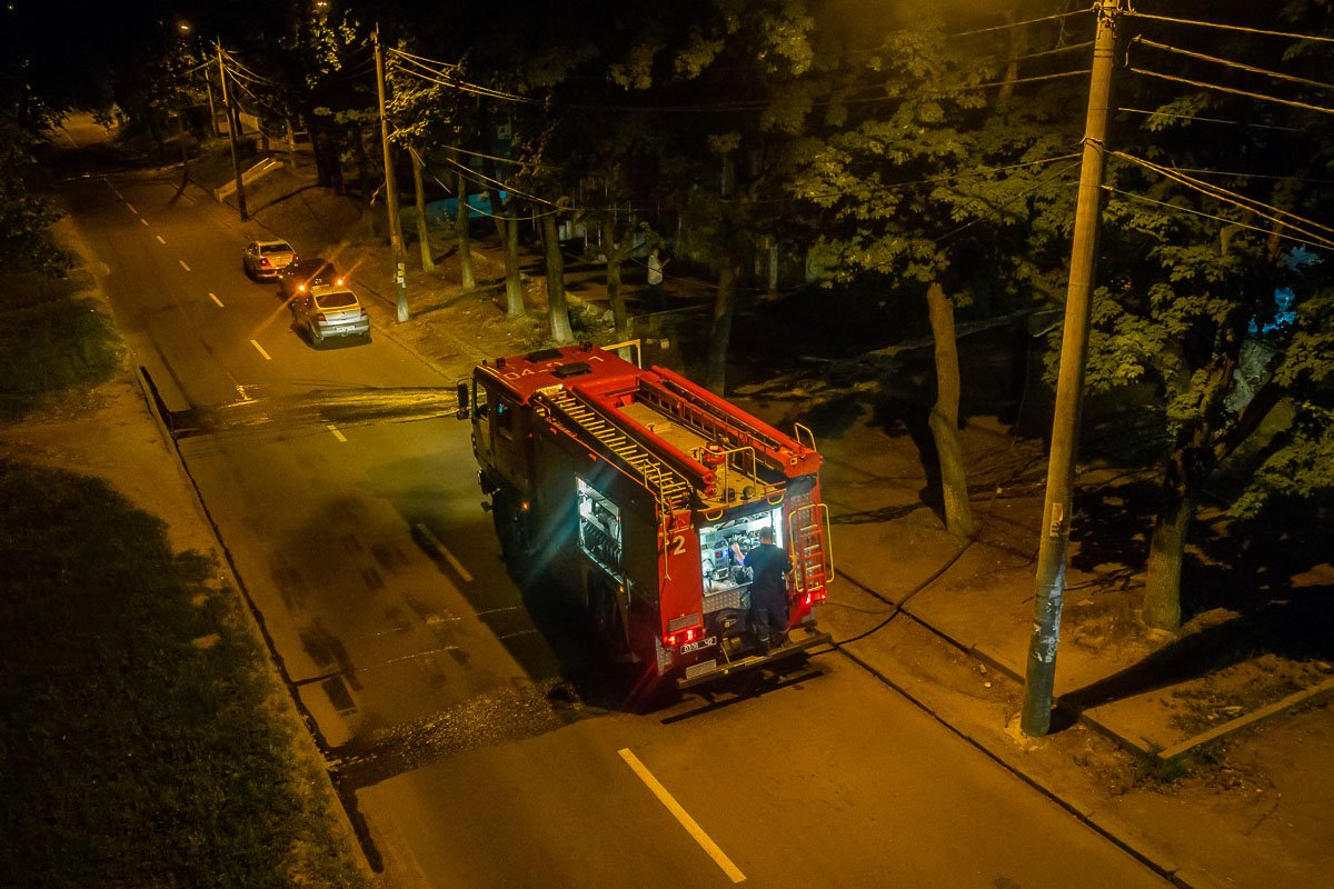 Дорога в сторону Нагорного рынка перекрыта не была