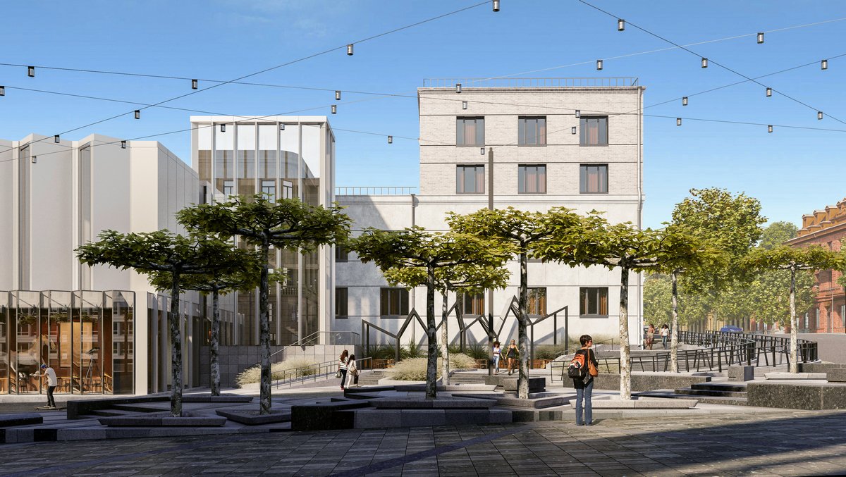 Вместо срубленных деревьев, обещают посадить 70 новых Вместо срубленных деревьев, обещают посадить 70 новых