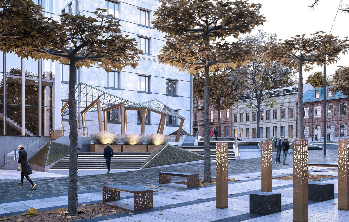 Зона будет похожа на Екатеринославский бульвар и набережную на Малиновского Зона будет похожа на Екатеринославский бульвар и набережную на Малиновского